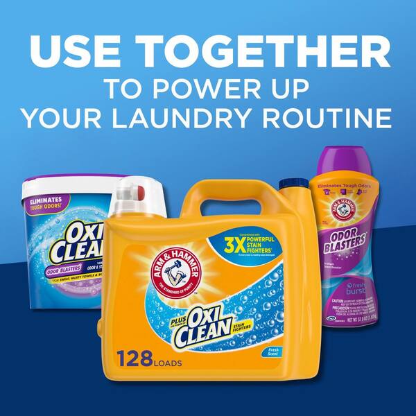 ARM & HAMMER 105 fl. oz. Sensitive Skin Plus Fresh Scent Liquid Laundry  Detergent, 105 Loads 00281 - The Home Depot