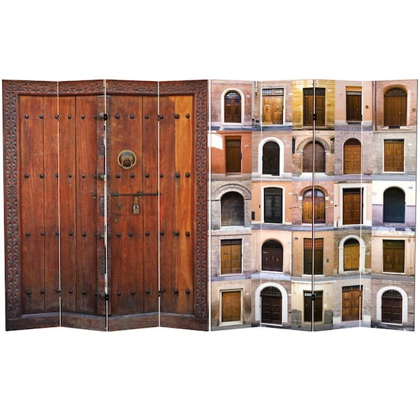 6 ft. Printed 4-Panel Room Divider
