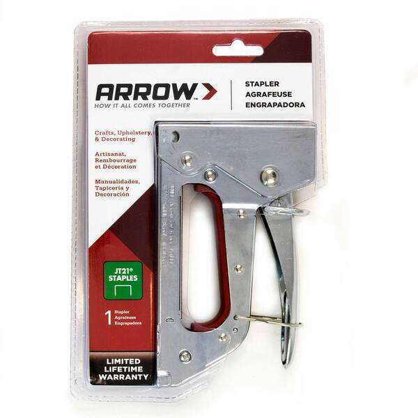 Arrow Jt27 Economy Light Duty Staple Gun The Home Depot 