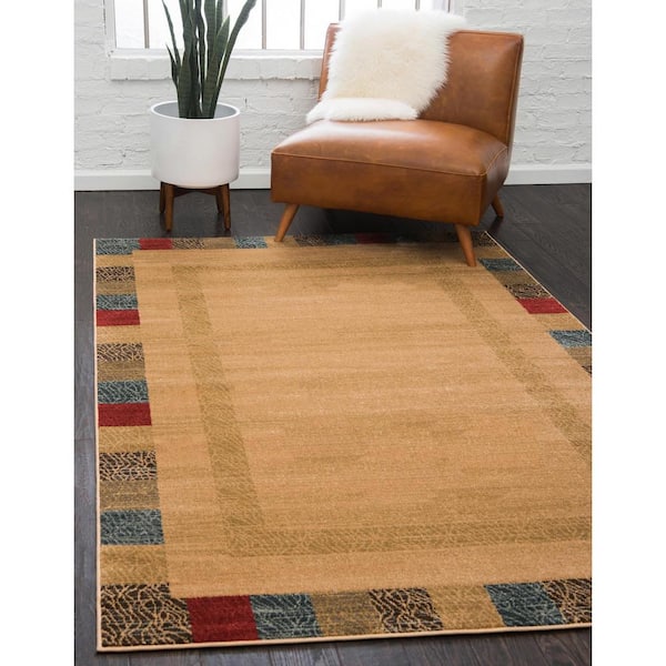 Fars Valencia Beige 7' 0 x 10' 0 Area Rug