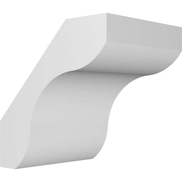 Ekena Millwork Stanfield 5 in. W x 6 in. H x 6 in. D Polyurethane Knee Brace