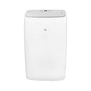 10,400 BTU Portable Air Conditioner Cools 460 Sq. Ft. with Heater and Dehumidifier in White