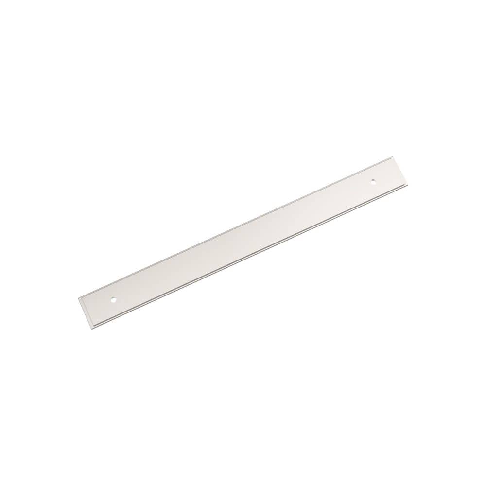 Maymont 8-13/16 in. Center-to-Center Rectangle Polished Nickel Pull Cabinet Backplate price history on PriceWatchPro