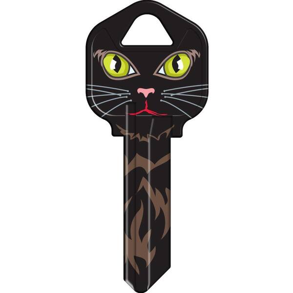 Grey Cat House Key Blank Keys Kittens Locks Cat Cats 