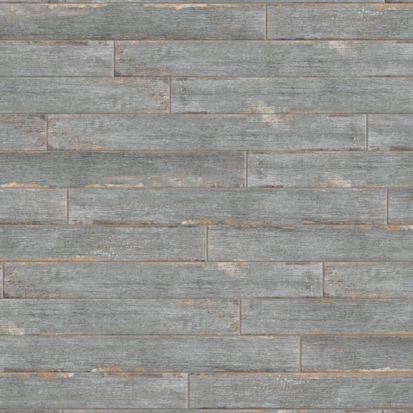 Merola Tile Retro Cendra 2-3/4 in. x 12 in. Porcelain Floor and Wall Take Home Tile Sample