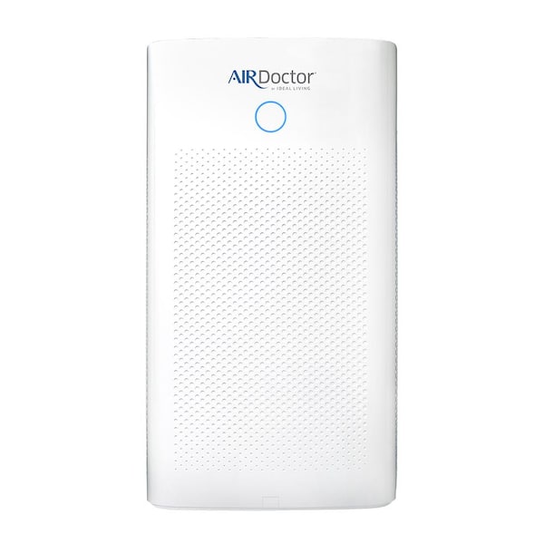 AD5500i Smart 4172 sq. ft. 4-in-1 Air Purifier for Extra Large Spaces with Ultra HEPA Carbon and VOC Filters Tower White