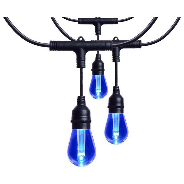 SATCO Starfish 15 Light 48 ft. Indoor/Outdoor Plug-in Integrated