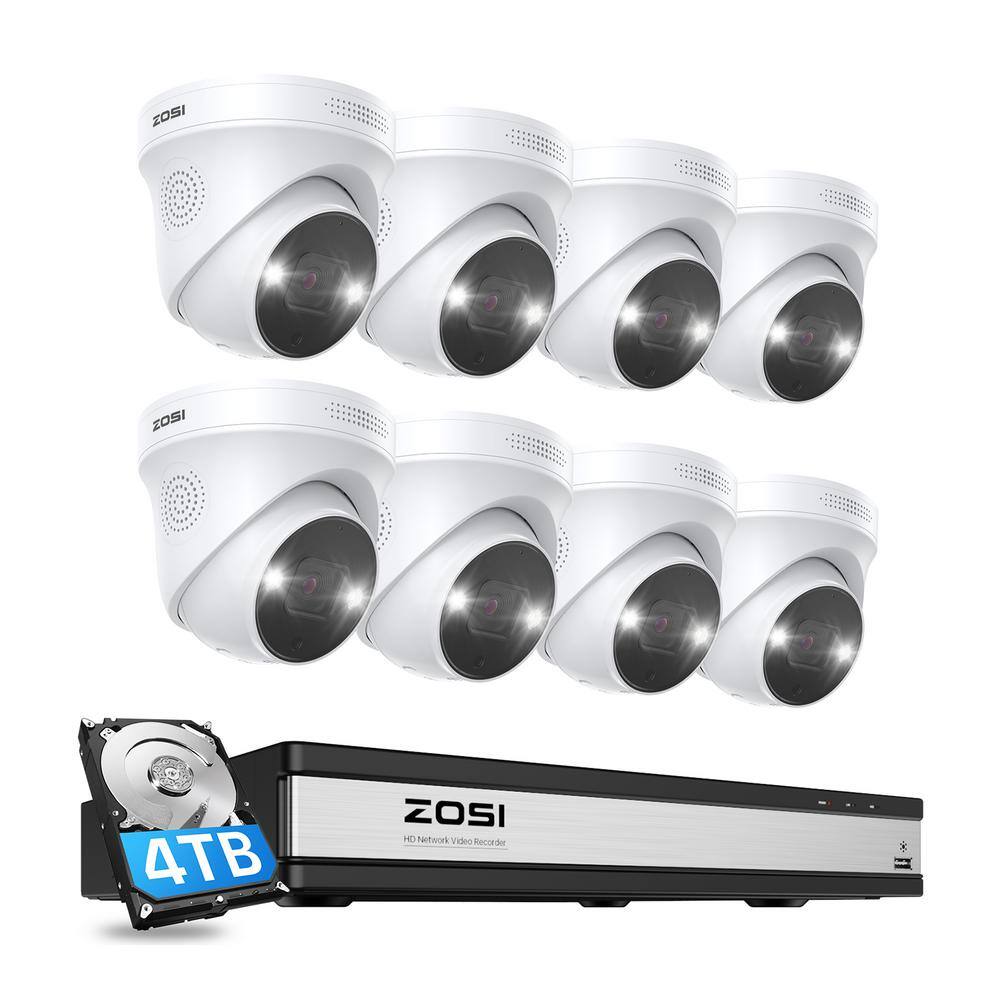 Hard Drive Zosi 16 Channel Dvr Hikvision Nvr 16 Channel ZOSI 4K 16