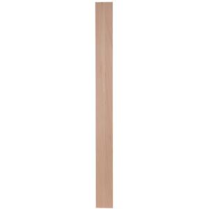 Easthaven Shaker 3x36 in. Cabinet Filler in Unfinished Beech