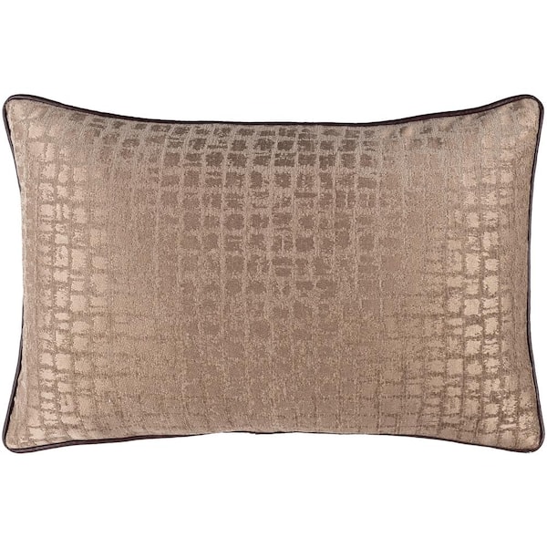 Artistic Weavers Bilzen Light Beige 13 in. x 20 in. Rectangle Pillow Cover