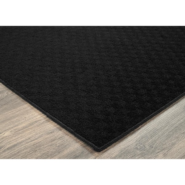 Medallion Black 8 ft. x 10 ft. Geometric Area Rug