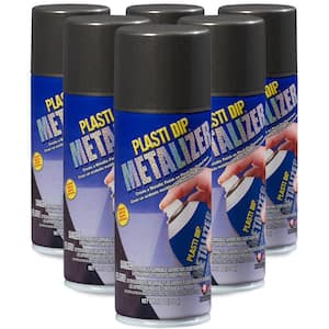 11 oz. Graphite Pearl Metalizer Spray Paint (6-pack)