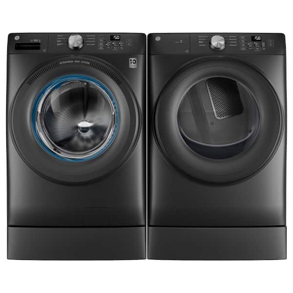 GE 4.6 cu. ft. Capacity Smart Front Load Washer in Carbon