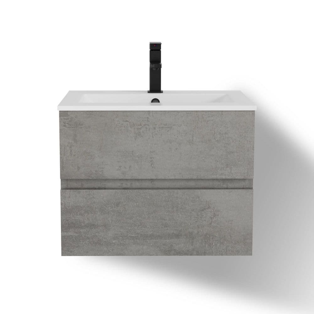 eclife 24 in. W x 18.1 in. D x 18.1 in. H Single Sink Bath Vanity