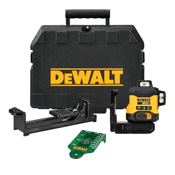 DEWALT 20V 3-Beam 360-Degree Laser Level (Tool Only) DCLE34031B The Home  Depot