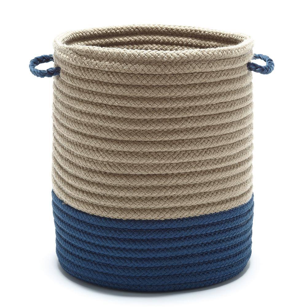 Harbor Jasmine Round Polypropylene Basket