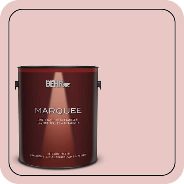 BEHR MARQUEE 1 gal. #S150-1 Cherubic Matte Interior Paint & Primer