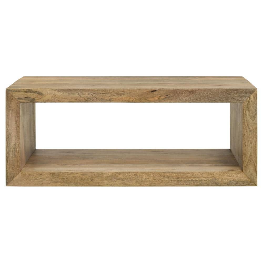 Benton Medium Wood Rectangular Coffee Table