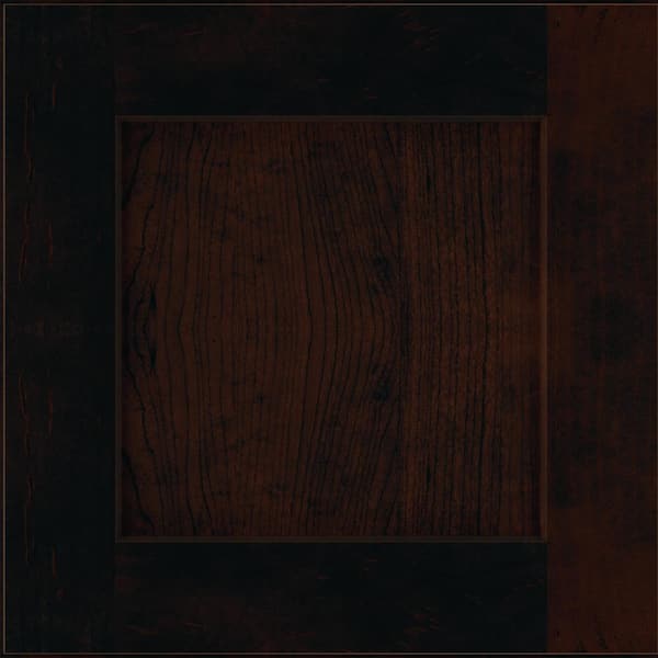 Thomasville Studio 1904 Cottage 14.5 x 14.5 in. Cabinet Door Sample in Maple Chocolate