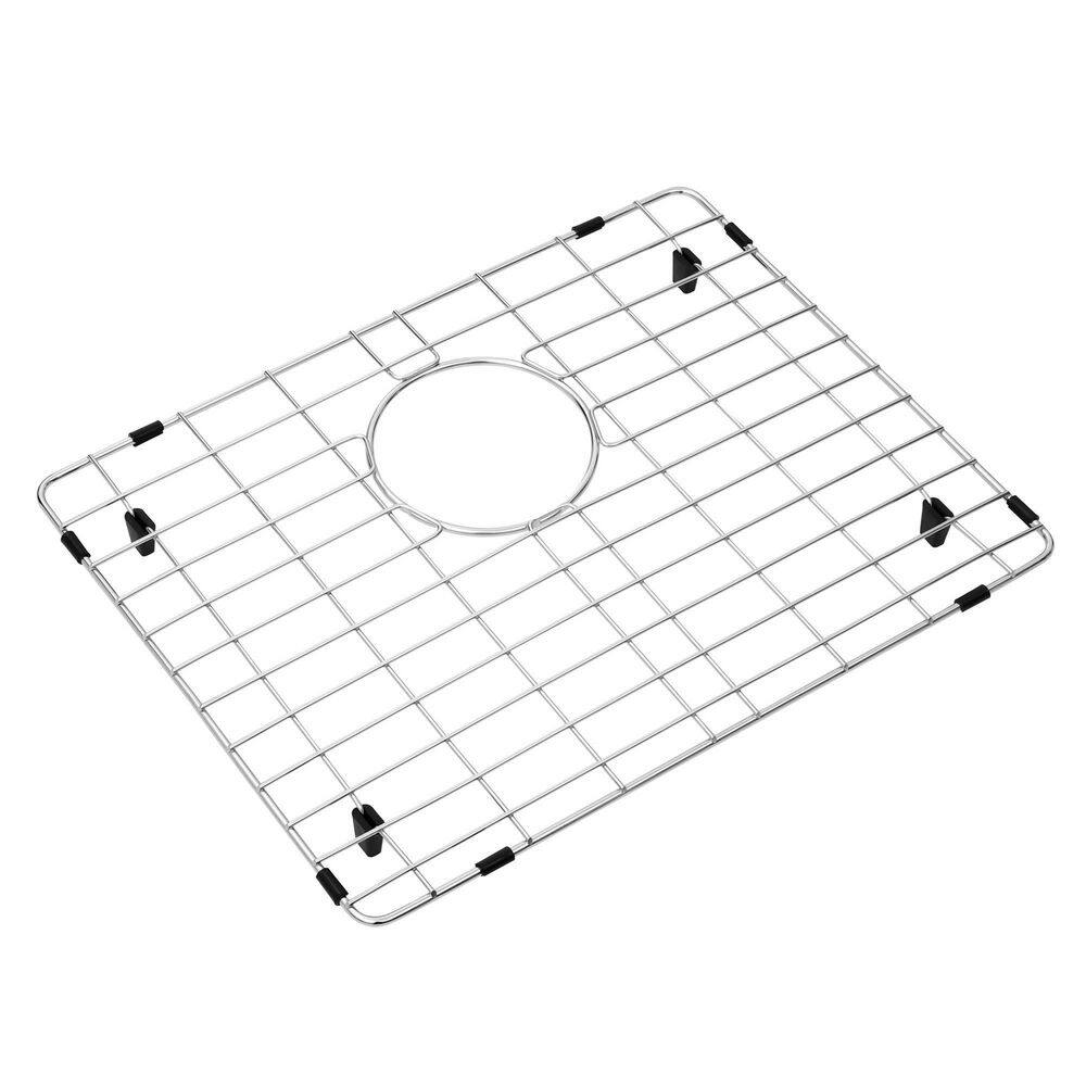 17.75 in. L x 13.69 in. W Stainless Steel Kitchen Sink Bottom Grid with Rear Drain for Single Bowl Sinks price history on PriceWatchPro