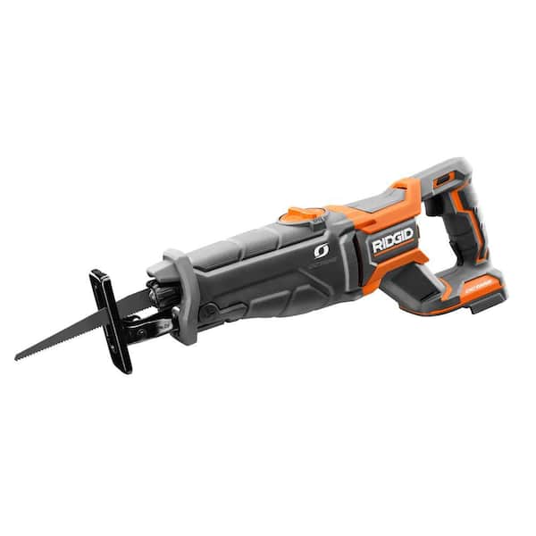 RIDGID 18V OCTANE Lithium-Ion Brushless Cordless Reciprocating Saw (Tool-Only) with Reciprocating Saw Blade
