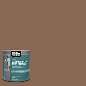 1 qt. #PPU3-17 Clay Pot Satin Enamel Interior/Exterior Cabinet, Door & Trim Paint
