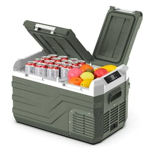 Alpicool 28 Qt. Portable Car Refrigerator 12 Volt Electric Cooler ...