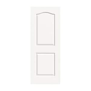 36 in. x 80 in. Princeton White Painted Smooth Molded Composite MDF Interior Door Slab
