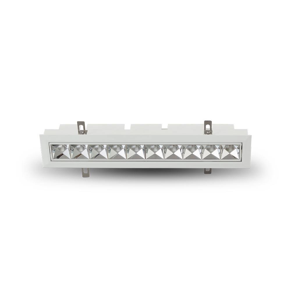 Rubik 13.2 in. Adjustable Downlight New Construction 3000K 100-277V ETL Certified IC Rated LED Recessed Light Trim White price history on PriceWatchPro