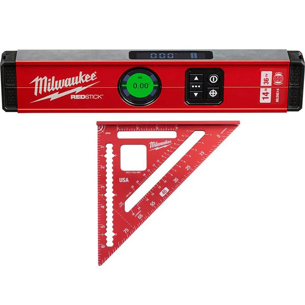 Photos - Spirit Level Milwaukee 14 in. REDSTICK Digital Box Level with Pin-Point Measurement Technology an 