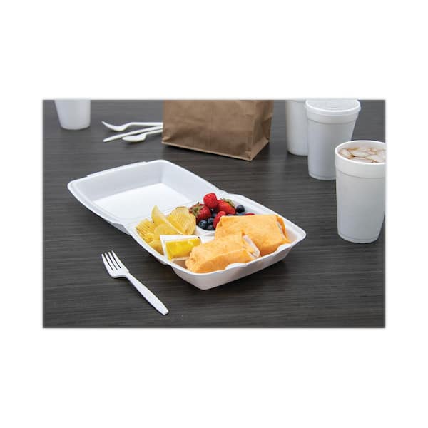 tamper-evidence Closure Takeaway Food Trays Disposable Bento Lunch
