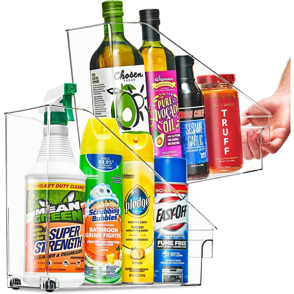 Sorbus Fridge Roll Out Bottle Organizer