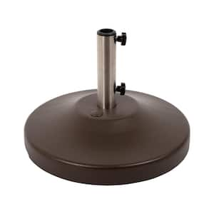 US Weight 80 lbs. Free Standing Umbrella Base in Bronze