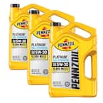 Pennzoil Platinum SAE 5W-30 Full Synthetic Motor Oil 5 qt. (Case