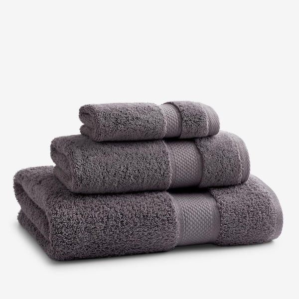Clearance Sale! Soft Pure Cotton Towels & Bathroom Towels Set Gift Bath Towels, Size: 34x75cm, Gray