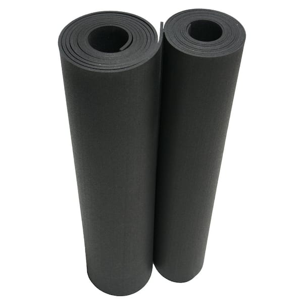 Recycled Rubber - 60A - Sheets and Rolls 3/8 in. T x 1 ft. W x 3 ft. L Black Rubber Garage Flooring Recycled Rubber - 60A - Sheets and Rolls 3/8 in. T x 1 ft. W x 3 ft. L Black Rubber Garage Flooring