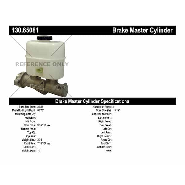 Centric Parts Brake Master Cylinder