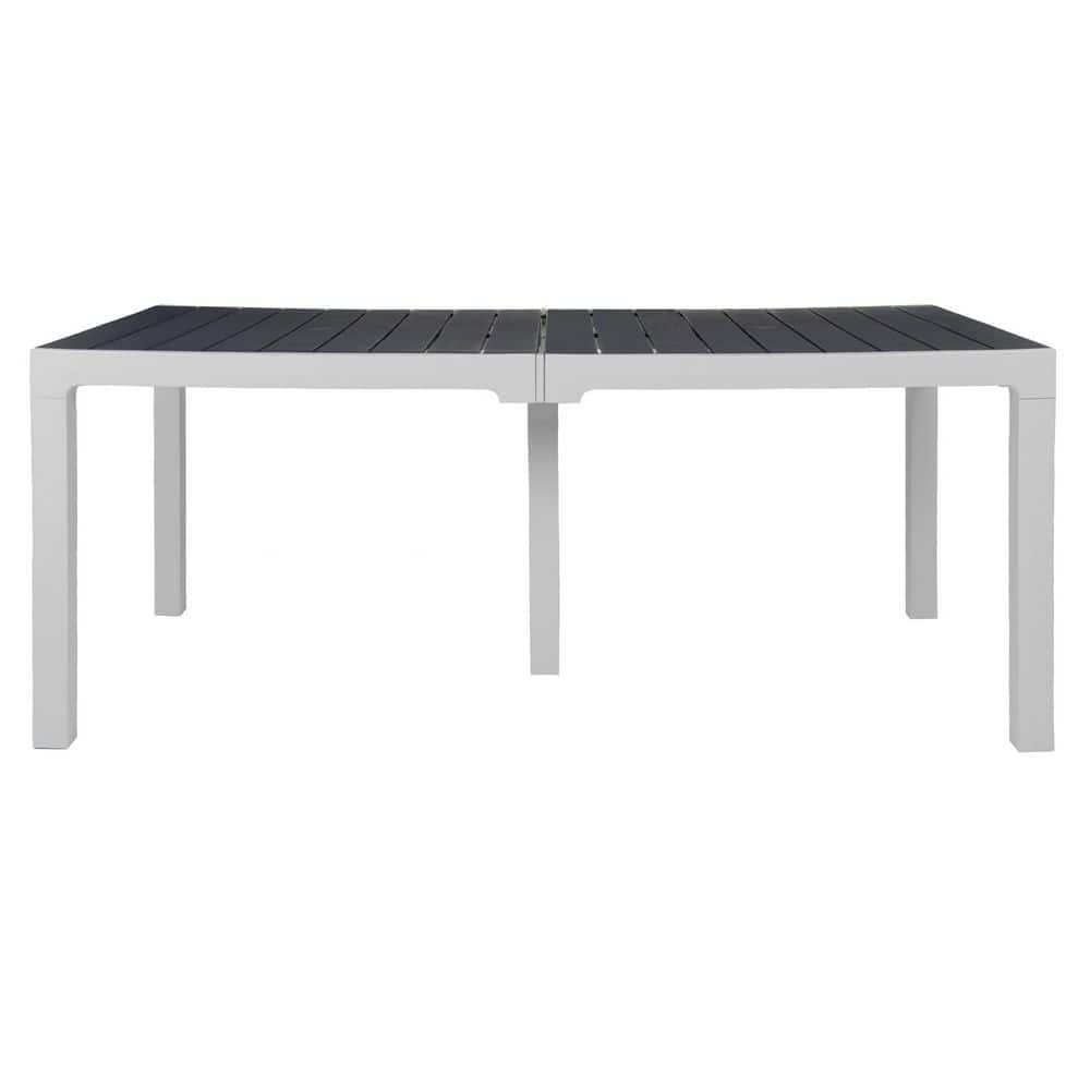 8-Seat Dining Table - Gray / Slate price history on PriceWatchPro