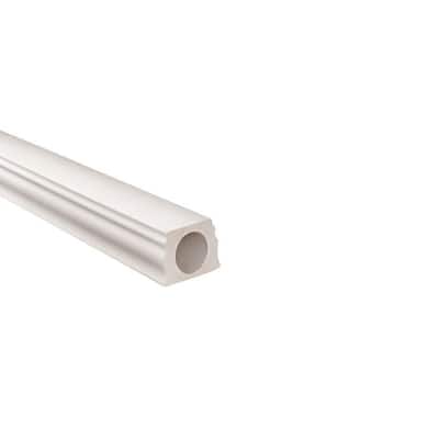 4-1/2 in. x 3-1/8 in. x 96 in. Polyurethane Straight Bottom Rail for 5 in. Balustrade System