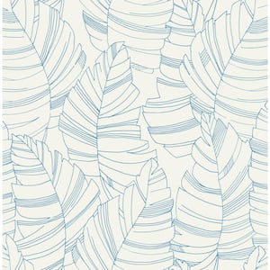 Jungle Leaves Paper Strippable Roll (Covers 56 sq. ft.)