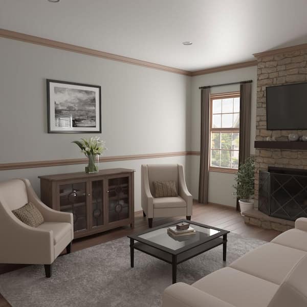 Ekena Millwork WM887 0.38 in. D x 1.25 in. W x 6 in. L Wood