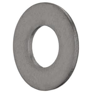1/4 in. Stainless Steel Flat Washer (6-Pack)