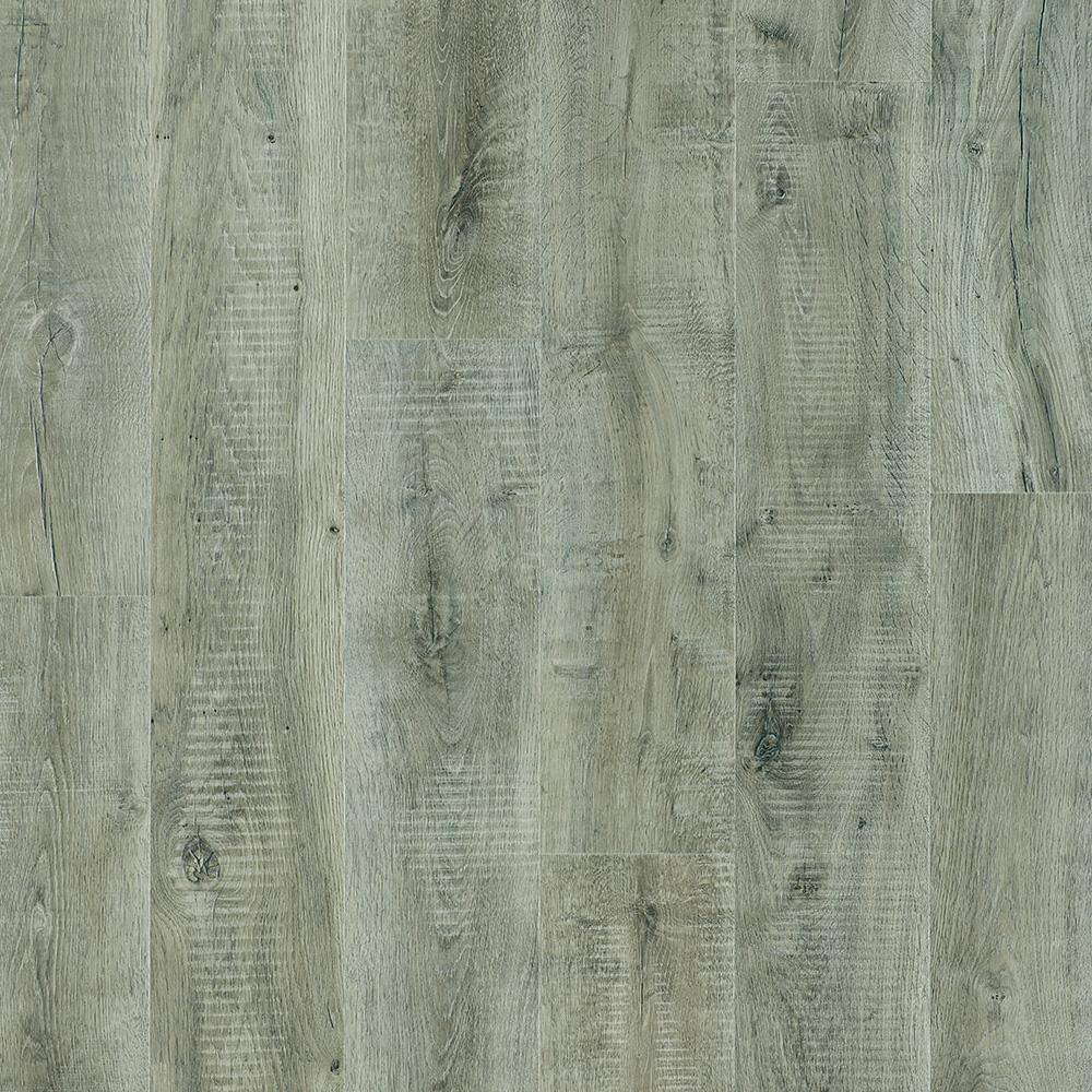 Pergo Outlast+ Mist Walters Oak 12 mm T x 7.4 in. W Waterproof Laminate Wood Flooring (19.63 sqft/case), Medium