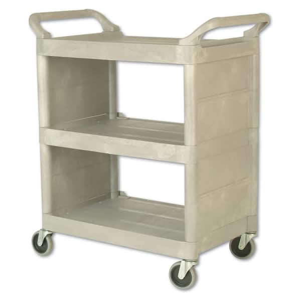 Rubbermaid Commercial Products Utility Cart with Enclosed End Panels