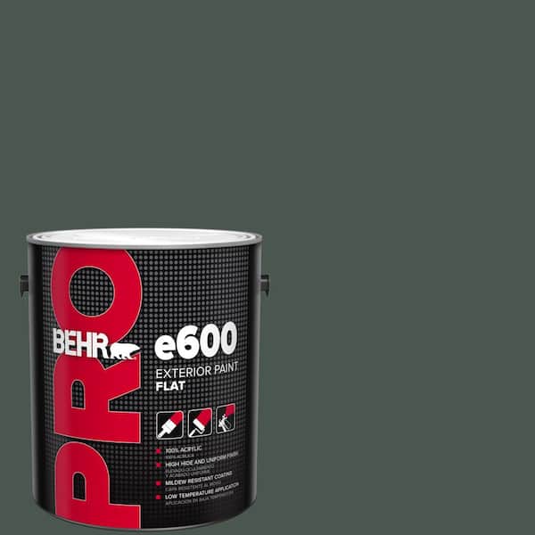 BEHR PRO 1 gal. #ECC-45-3 Conifer Flat Exterior Paint
