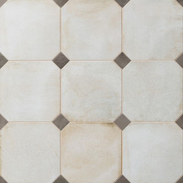 Laverton Octagon Arena with Taco Grafito 8 in. x 8 in. Porcelain Floor and Wall Tile (11.25 sq. ft. /Case)