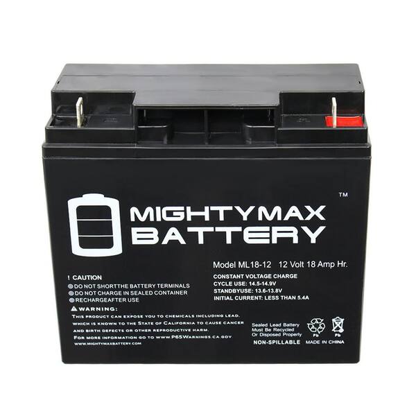 thumbnail image 2 of Mighty Max Battery 12V 18Ah Replacement Battery For Arctic Cat Alterra 700 MudPro TRV700 2 of 14