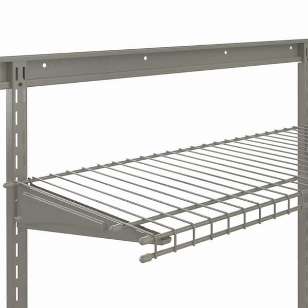 Rubbermaid 96 in. H X 12 in. W X 1.9 in. L Steel Linen Shelf