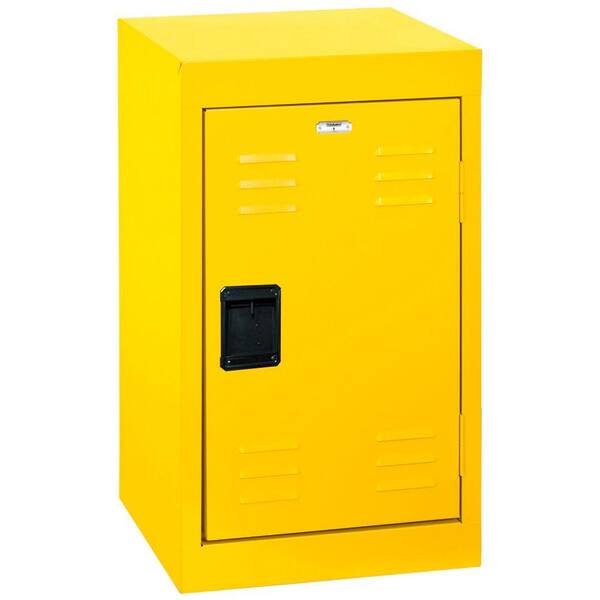 Sandusky 24 in. H Single-Tier Welded Steel Storage Locker in Yellow