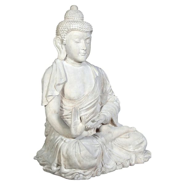 Design Toscano 48 in. H Meditative Buddha of the Grand Temple Giant Garden Statue